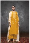 Shurooq Embroidery Heavy Linen Cotton Dress Material Wholesale Price In Surat